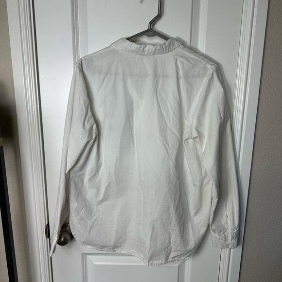 BDG Large Button Down Floral Embroidered Shirt - Picture 3 of 4